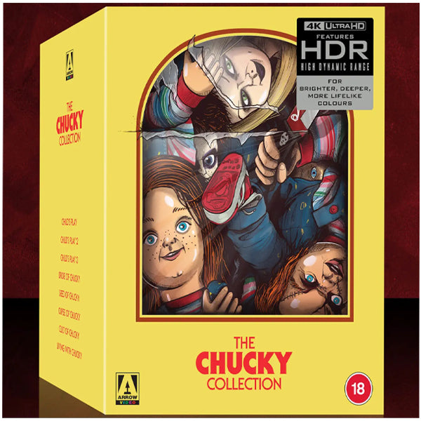 The Chucky Collection (Limited Edition) - Blu-ray 4K. Now available online in uae